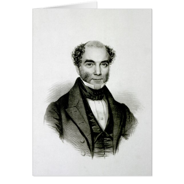 Cartão Moses Mendelssohn (Frente)