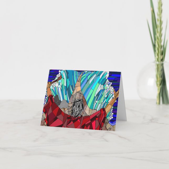 Cartão Moses Parting the Red Sea (Frente)