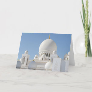 Cartão Mosque Sheikh Zayed Grand Mosque