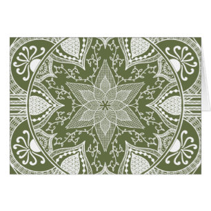 Cartão Moss Mandala
