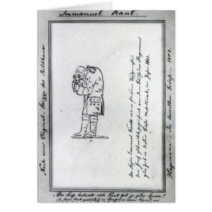 Cartão Mostarda de mistura de Kant, 1801