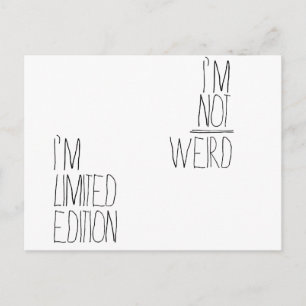 Cartão mostrando que você é especial