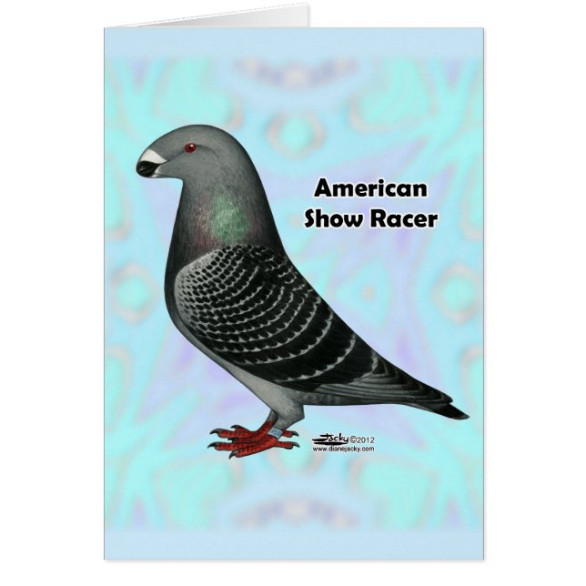 Cartão Mostrar ASR do Racer (Frente)