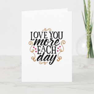 CARTÃO MOSTRAR TODO MEU AMOR *CELEBRAR O NOSSO ANIVERSÁRI