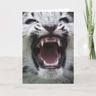 Cartão mostre seus dentes