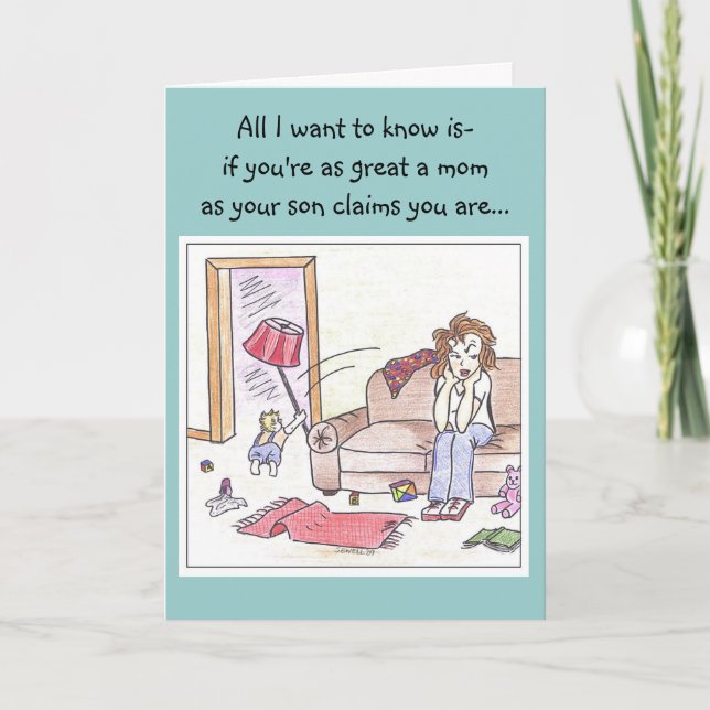 Cartão Mother-In-Law  (Frente)