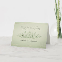Cartão Mother’s Day Card for Acupuncture Clinic Clients  