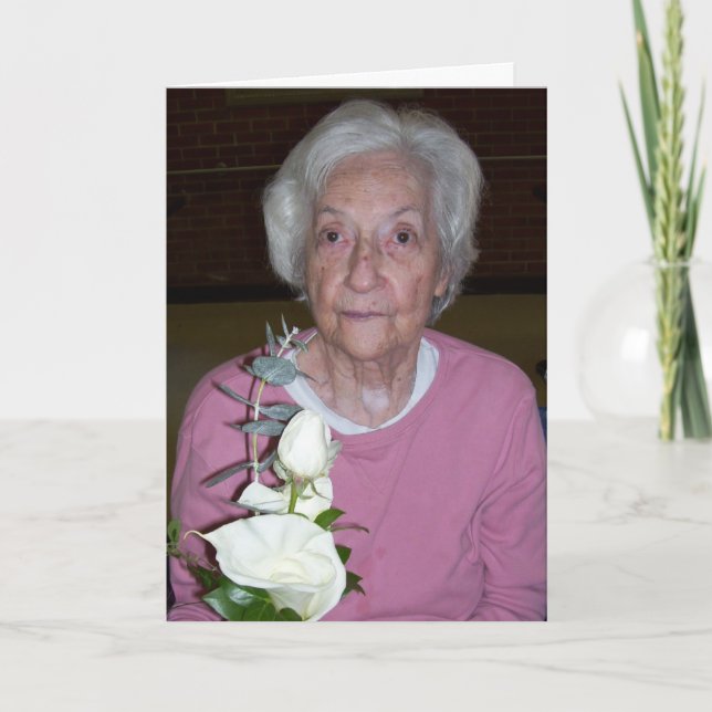 Cartão Mother with Alzheimer's (Frente)