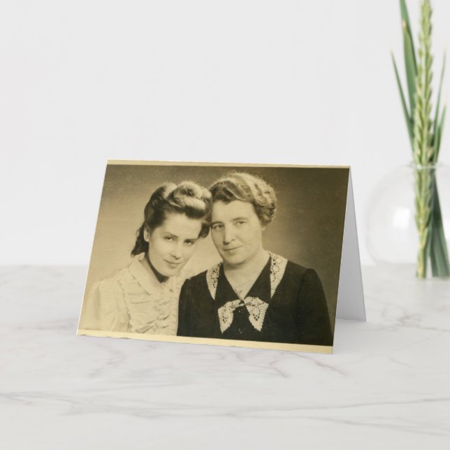 Cartão Mothers and Daughters (Frente)