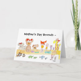 Cartão Mother's Day Brunch