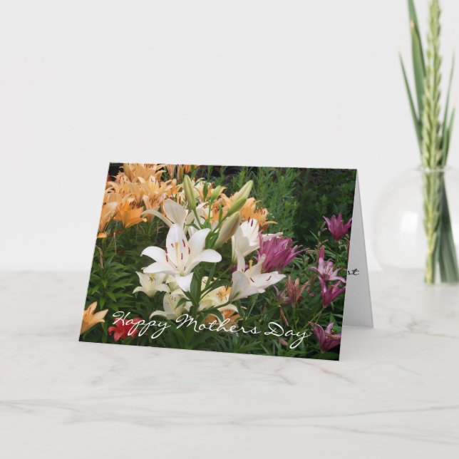 Cartão Mothers Day Card (Frente)