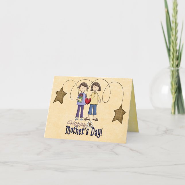 Cartão mothers day card (Frente)