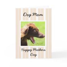 Mothers Day Card for Dog Moms