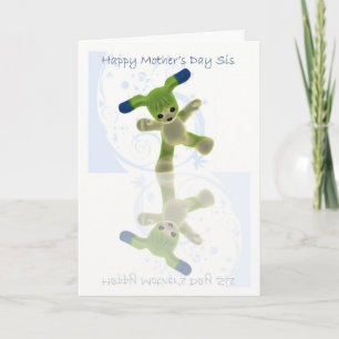 Cartão Mother's Day Card, Sister
