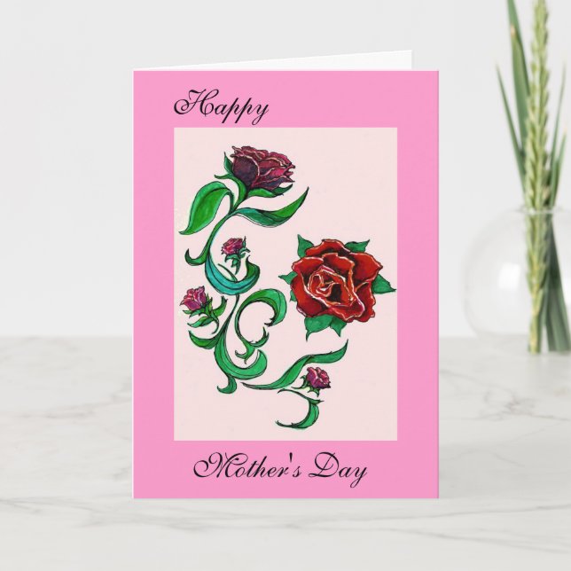 Cartão Mother's Day Greeting Card (Frente)