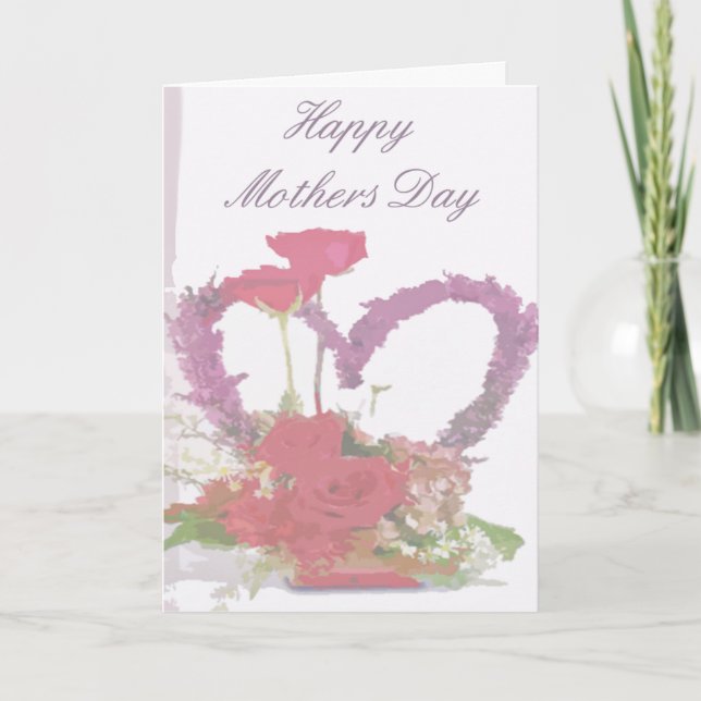 Cartão Mothers Day Greeting Card (Frente)