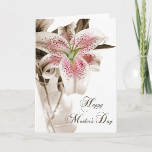 Cartão Mother's Day Lily
