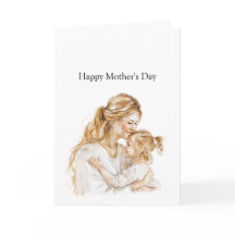 Mother's Day Mom Daughter Blond