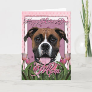 Cartão Mothers Day - Pink Tulips - Boxer - Vindy
