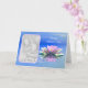 Cartão Mother's Day Pink Water Lily (photo frame) (Orchid)