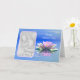 Cartão Mother's Day Pink Water Lily (photo frame) (Small Plant)