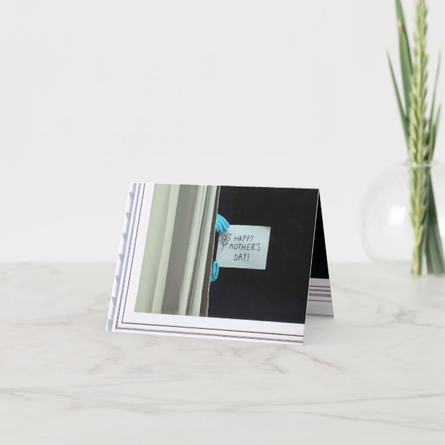 Cartão Mother's Day Quarantine card (Frente)