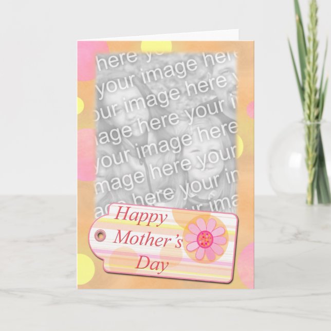 Cartão Mother's Day Template (Frente)