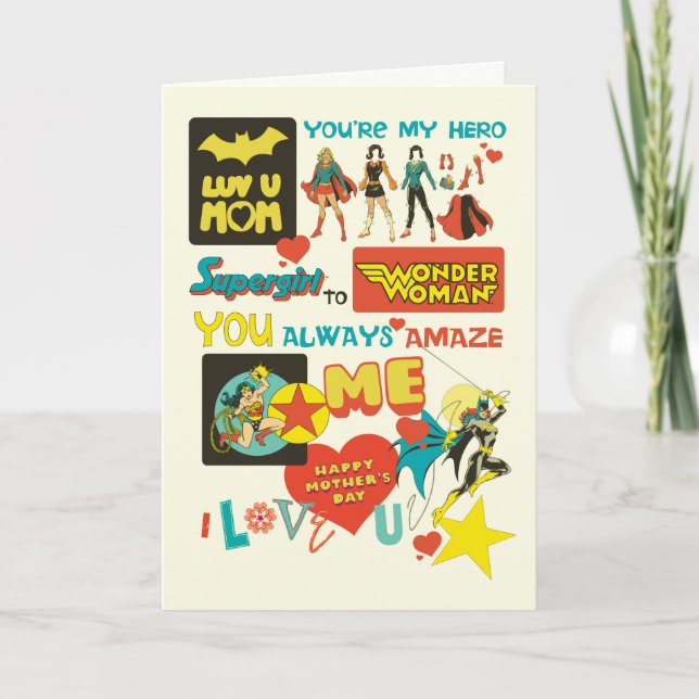 Cartão Mother's Day | You're My Hero (Frente)