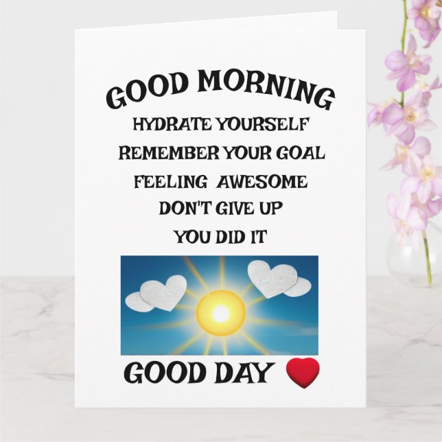 Cartão Motivação positiva (Orquídea)