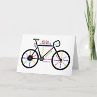 Motivational Bike, Cycle, Biking, Esportes Palavra