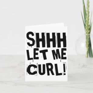 Cartão Motivational Funny Gym Humor Biceps ganha Shell