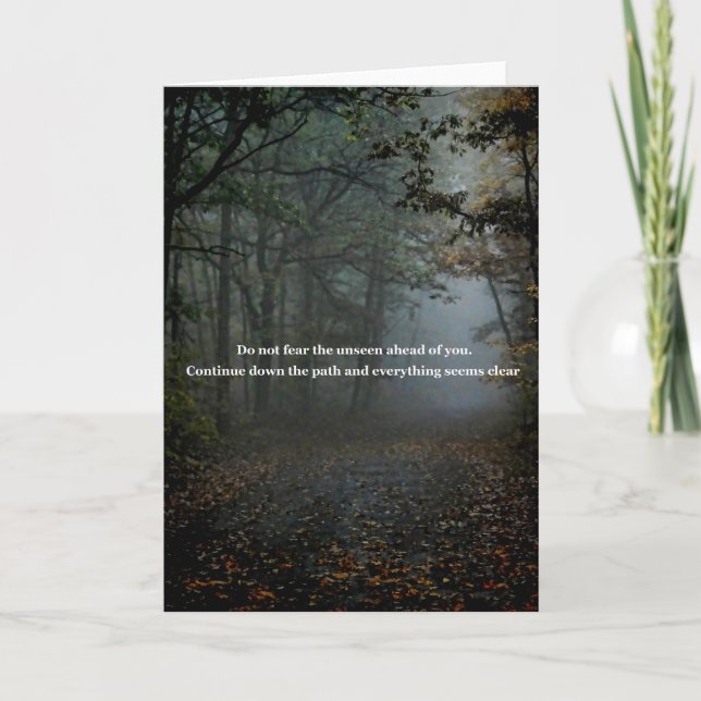 Cartão motivational greeting card (Frente)