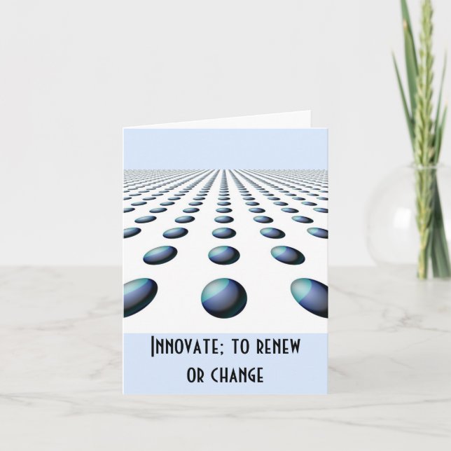 Cartão Motivational Notecard for Business (Frente)