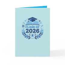 Motivo de Formatura Turma de 2026 Tema Azul Em Bra