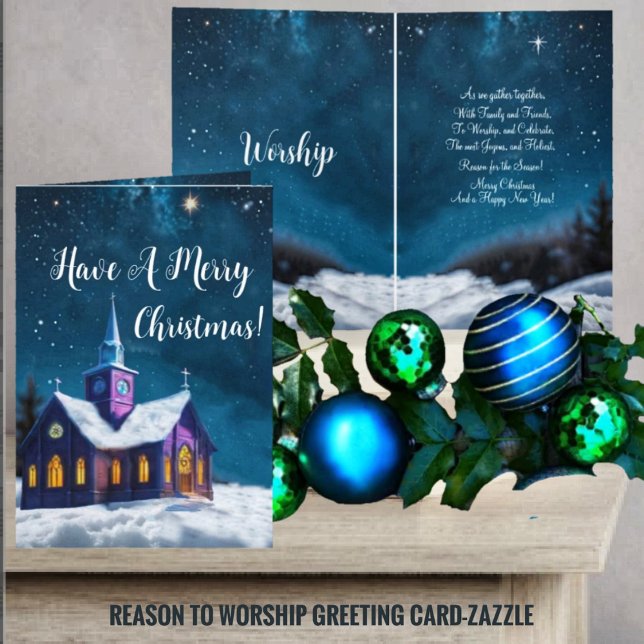 Cartão Motivo para a placa de saudação de Culto dobrada (Criador carregado)