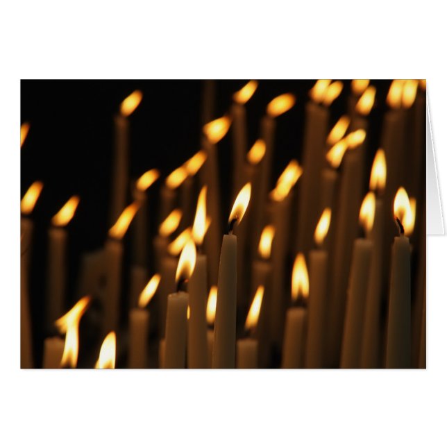 Cartão Motivos góticos (Frente Horizontal)