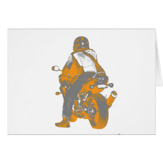 Cartão Motocicleta