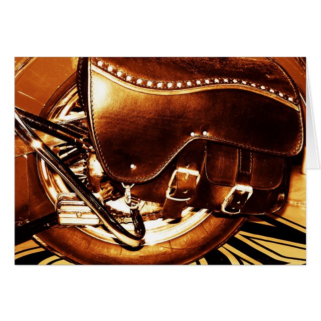 Cartão Motocicleta (Frente Horizontal)