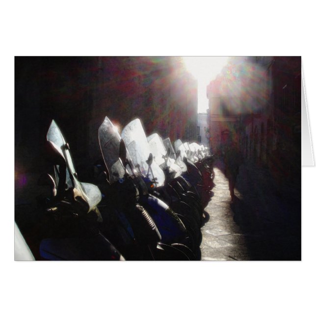 Cartão Motocicletas (Frente Horizontal)