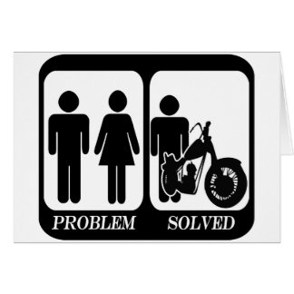 CARTÃO MOTOCICLISTA ENGRAÇADO