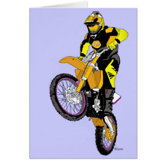 Cartão Motocross 400