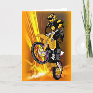 Cartão Motocross 404