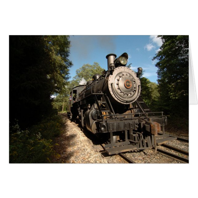 Cartão Motor a vapor 40 (Frente Horizontal)