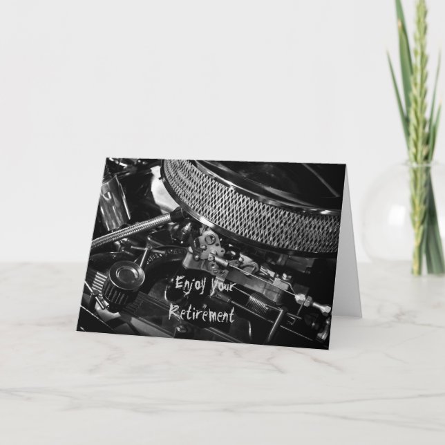 Cartão Motor De Automóvel Aproveite A Sua Placa De Aposen (Frente)