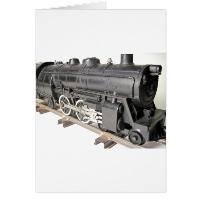 Cartão Motor do comboio-modelo (Frente)