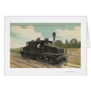 Cartão Motor Elétrico Central de Michigan