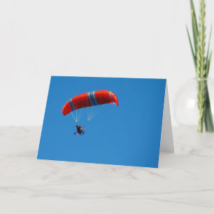 Cartão Motor Paraglider: Time to Soar Encouragement Card