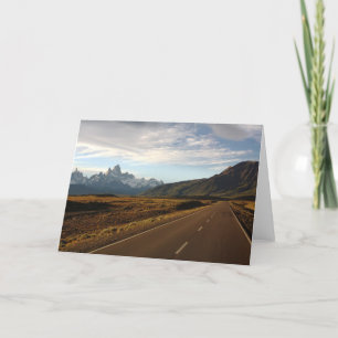 Cartão Mount Fitz Roy And Mount Cerro Torre