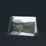 Cartão Mount Katahdin from Rainbow Lake<br><div class="desc">Mount Katahdin from Rainbow Lake</div>