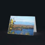 Cartão Mount Katahdin in the fall<br><div class="desc">Mount Katahdin in the fall</div>